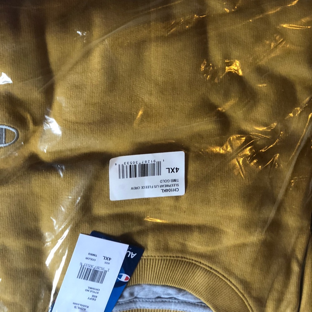 Men’s champions NEW crew neck  sweatshirt  4XlL